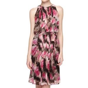 DVF | NWT Pink & Black Ria Dress